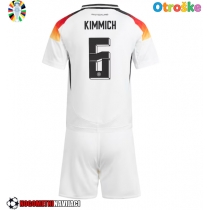 Otroške Nogometnih dresov Nemčija Joshua Kimmich #6 Domači EP 2024 Kratki rokavi (+ hlače)